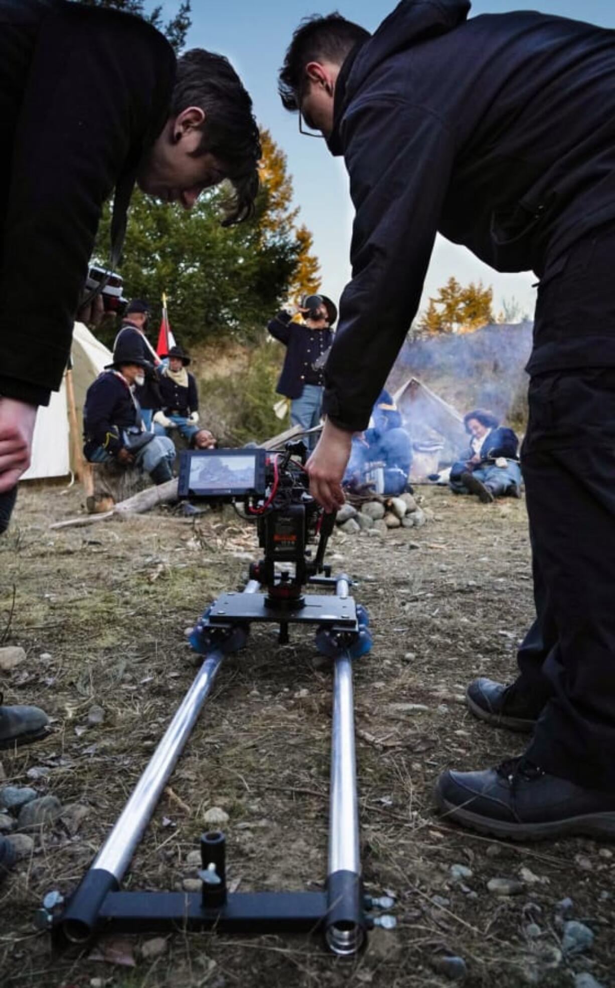 Making the documentary film “Buffalo Soldiers of the Pacific Northwest” took its filmmakers all over the region.