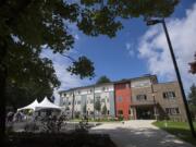 Caples Terrace, located at 505 Omaha Way, is a three-story residential building for homeless youth and youth aging out of foster care. Vancouver Housing Authority developed the project in partnership with architecture and engineering firm Otak and LMC Construction.