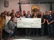 Hudson’s Bay: 100 Women Who Care donated $18,000 to the Police Activities League of Southwest Washington, which will allow the organization to bring additional programming to not only Vancouver, but also north and east Clark County.