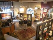 Kevin Weaver is surrounded by artwork at his gallery, Art On The Boulevard. “I always joke with people that I have the best office in town,” said Weaver, who was recently named to the city’s revived Arts, Culture and Heritage Commission.