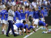 U.S. coach Jill Ellis is quite content to leave the program on her own terms.