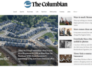 A sneak peek of the redesign coming to columbian.com on Tuesday.