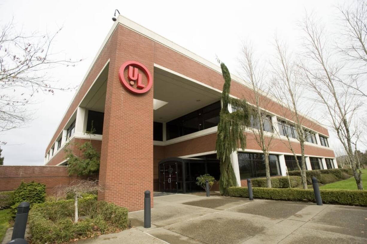 The former UL property in Camas, shown in March 2012, was purchased by the Camas School District earlier this year. District officials are still working through plans for the building and surrounding property.