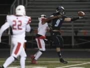 Peyton Brammer (9) and his Hockinson teammates hope to keep their 2A Greater St. Helens League rivals out of reach.