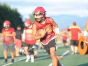 Prairie senior quarterback AJ Dixson expects to lead the Falcons’ offense in 2019 after leading Prairie to the playoffs last year.