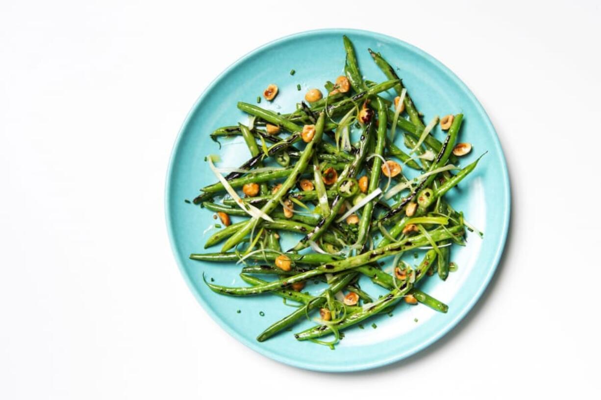 Frenchie dressing is perfect on fresh green beans.