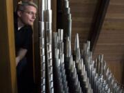 Chris Nordwall and his company, Rose City Organ Builders, restored the Van Zoeren organ at First Presbyterian Church in Vancouver.