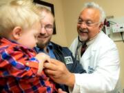 Dr. David Ruiz says he was the first Spanish-speaking family medicine doctor in Clark County. He&#039;s been practicing in the area since 1980 and was recently honored for his medical work with the Latino community. His grandparents are from Mexico.