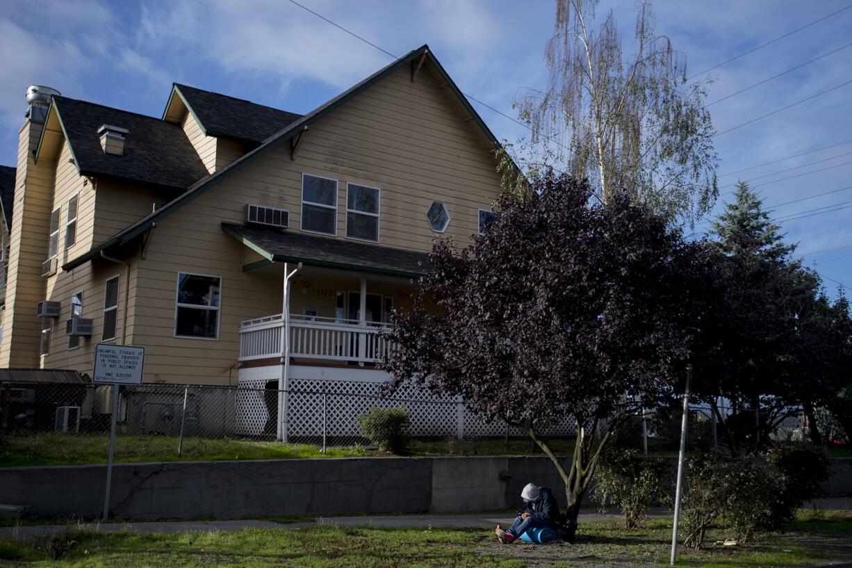 Renovations following a fire in July are ongoing at the Share House, as seen on Friday morning, Sept. 27, 2019.