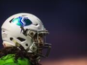 Mountain View’s Javier Juez watches a game against Heritage at McKenzie Stadium on Friday night, Sept 27, 2019.