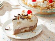 Banana Split Sundae Pie.