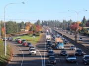 A crash in Portland on Southbound Interstate 205 caused significant traffic delays Thursday on that freeway as well as southbound Interstate 5 and roads throughout Vancouver.