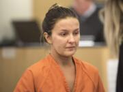 Ileta Simonov makes a first appearance on suspicion of vehicular homicide and driving with a suspended license Nov. 26 in Clark County Superior Court. Simonov pleaded guilty Tuesday to vehicular homicide and driving under the influence, and was sentenced to two years in prison.