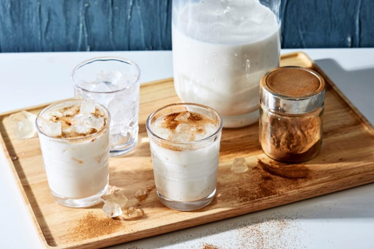 Horchata With Cinnamon and Vanilla.