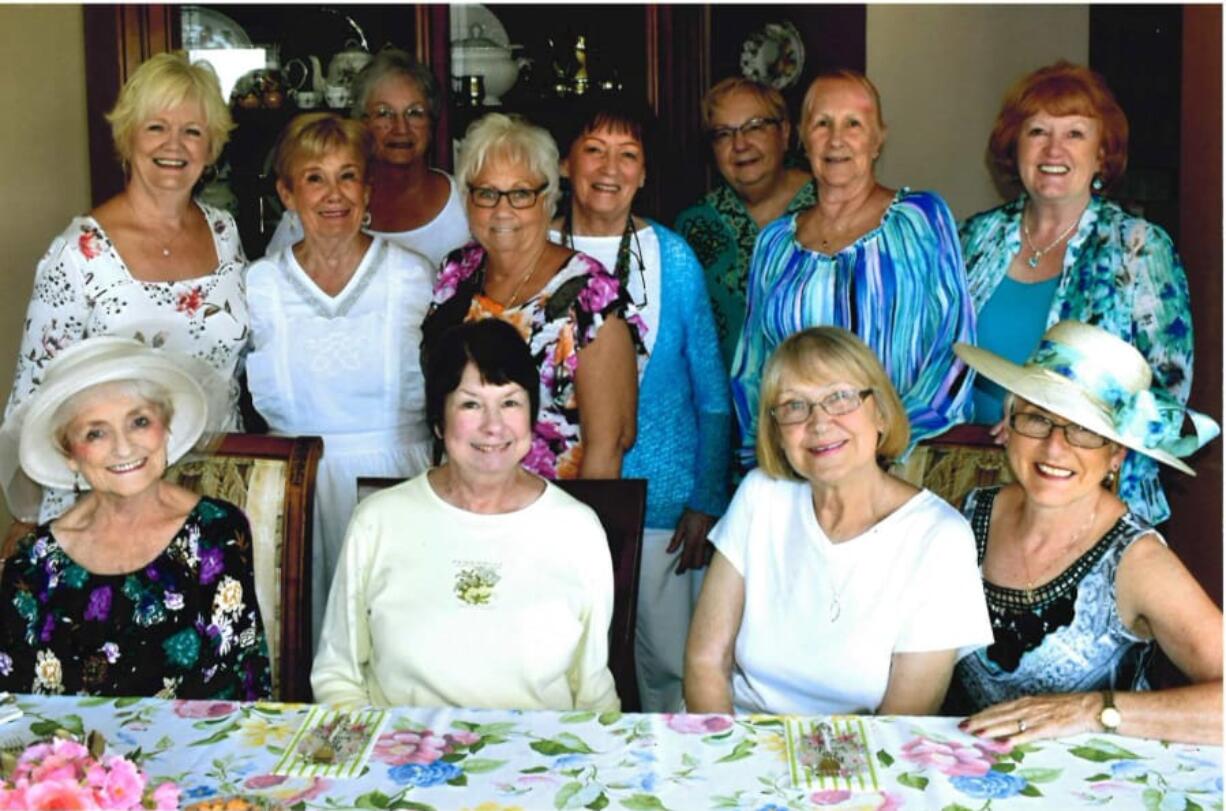 East Fisher&#039;s Landing: A local bunco group celebrated its 50th anniversary recently. Five of the founding 12 members still participate. Front row left: Jean Cooper, Renee Van Rosky, Marge Brown and Patty Westby. Second row from left: Cindy Mattix, Marlene Seifert, Oral Siewert, Rondi Grant and Jean Beaty.