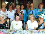 East Fisher&#039;s Landing: A local bunco group celebrated its 50th anniversary recently. Five of the founding 12 members still participate. Front row left: Jean Cooper, Renee Van Rosky, Marge Brown and Patty Westby. Second row from left: Cindy Mattix, Marlene Seifert, Oral Siewert, Rondi Grant and Jean Beaty.