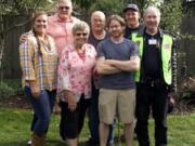 Yacolt: Volunteers from Unchained Prison Ministries, from left: Sarah Oancea, Ron Brandon, Donna Schafte-Brandon, Bob Keller, Nick Bruns, Scott Newman and Tad Winiecki.