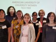 Esther Short: Two branches of the American Association of University Women funded scholarship for seven local students to visit a STEM summer program.