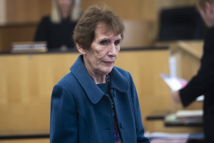 Former Vancouver attorney MarCine Miller Miles makes a first appearance in October 2019 in Clark County Superior Court on suspicion of first-degree theft and first-degree identity theft. She is accused of stealing more than $5,000 from a former elderly client.