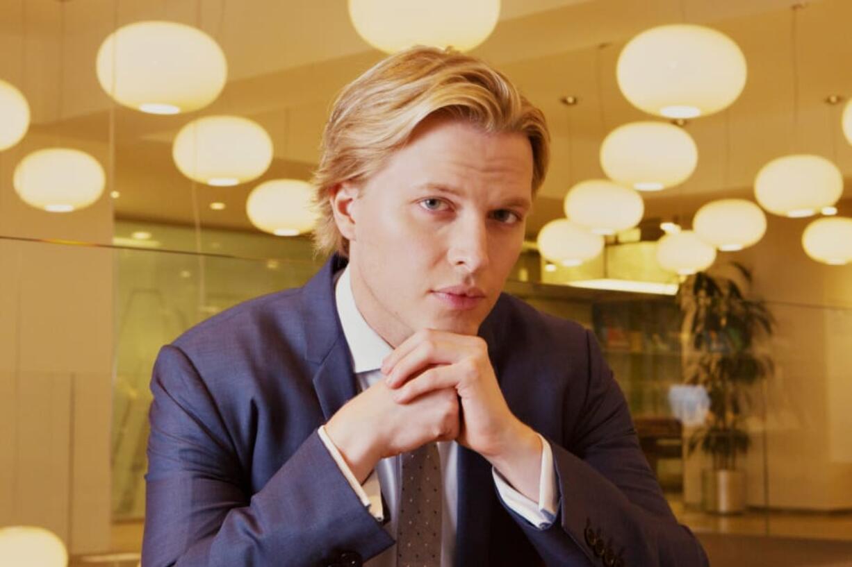 Former MSNBC host and &quot;Catch and Kill&quot; author Ronan Farrow in New York on Oct. 4.