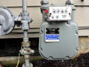 A NW Natural gas meter.