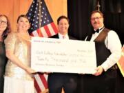 CENTRAL PARK: Bank of America Charitable Foundation recently donated $20,000 to the Clark College Foundation to support student veterans.