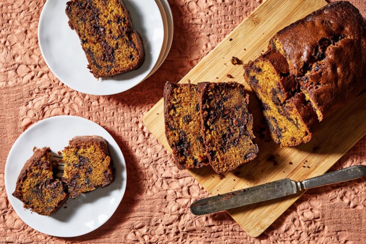 Intensely Chocolatey Pumpkin Bread.