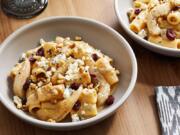 Pasta With Caramelized Pears and Gorgonzola.