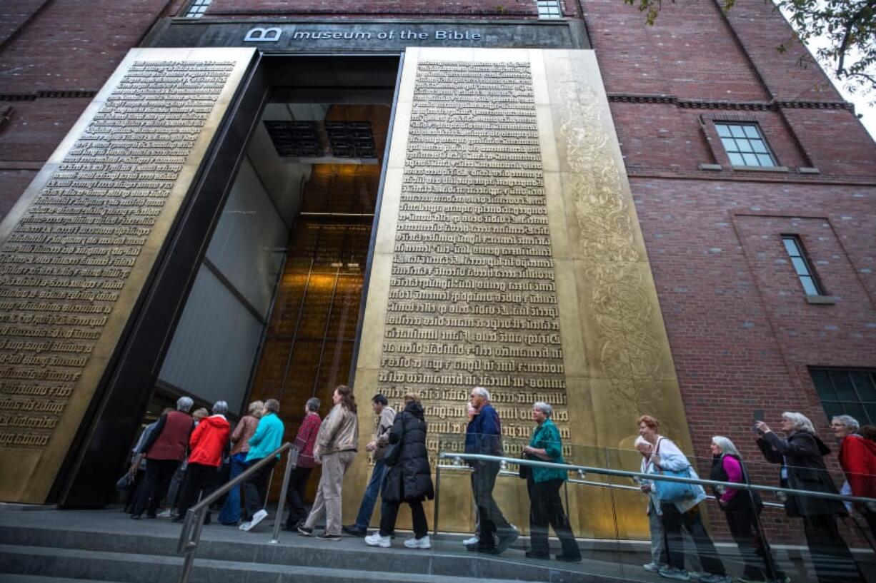 The Museum of the Bible in Washington, D.C., opened two years ago this month.