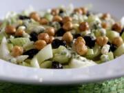 Celery, Blue Cheese and Hazelnut Salad. (Hillary Levin/St.