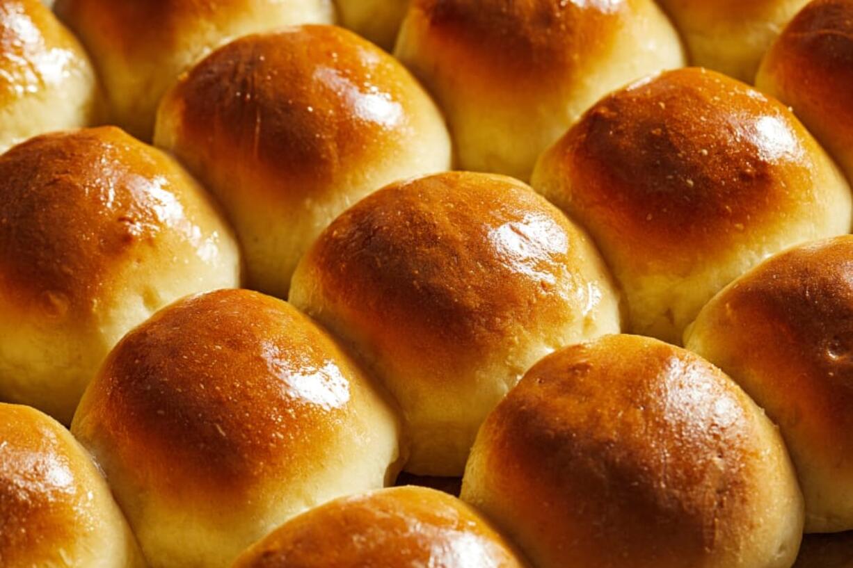 Pillowy Pull-Apart Dinner Rolls.