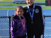 Sofia Soto, a Harney Elementary School student, and Sam Soto, a student at Gaiser Middle School, qualified for Junior Olympics cross country nationals on Saturday, Nov. 23, 2019, at Eugene, Ore. The compete for Whisper Running club.