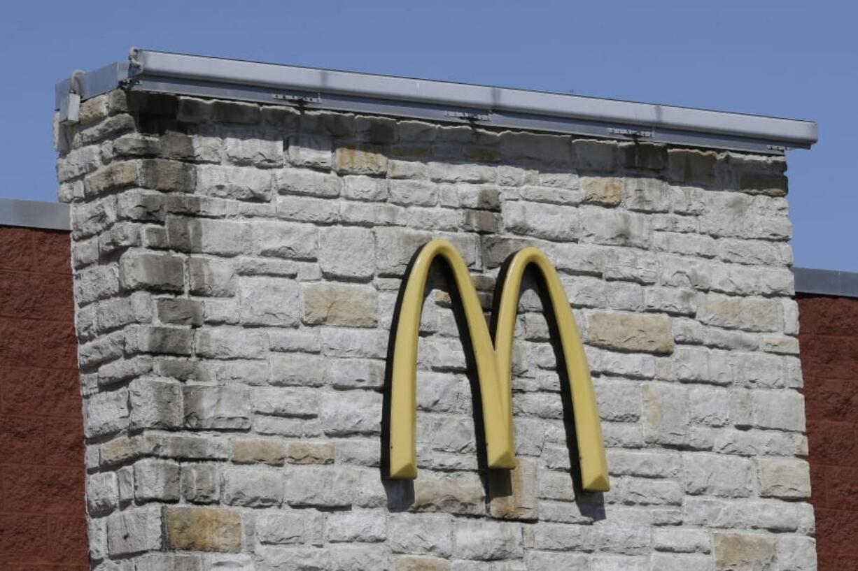 This Thursday, Oct. 17, 2019, photo shows the exterior of a McDonald&#039;s restaurant in Mebane, N.C. McDonald&#039;s CEO Steve Easterbrook is only the latest chief executive to be ousted over a consensual relationship with an employee. Increasingly, U.S. companies are adopting policies addressing workplace romances, a trend that began well before the #MeToo movement galvanized a national conversation surrounding sexual misconduct.