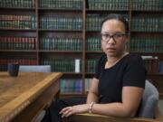 Vancouver immigration attorney Mercedes Riggs pictured in her office's conference room.