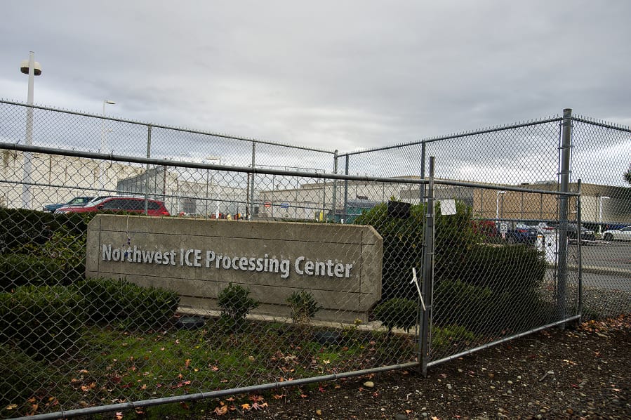 The Northwest Detention Center in Tacoma.
