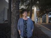 Teresa Kirchner, a leader of a hearing-voices group in Vancouver, stands outside her office on Main Street in Vancouver. The Hearing Voices Network is a guiding organization for more than 180 support groups across the world designed for those who hear voices or have visions that others around them don&#039;t see or hear.