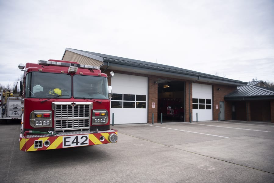 Camas-Washougal Fire Department Station 42 in Camas.