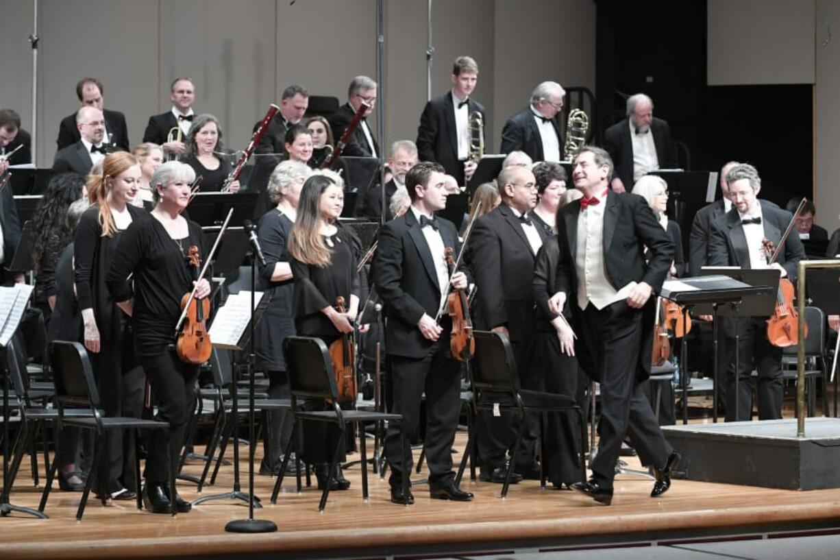 Salvador Brotons conducts the Vancouver Symphony Orchestra.