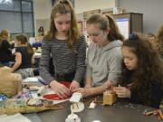 WASHOUGAL: Jemtegaard Middle School art students are being challenged to create the best candy house or candy display.