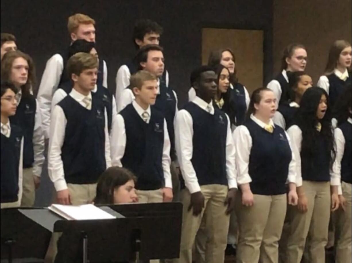 EVERGREEN HIGHLANDS: The Seton Catholic High School Concert Band and Seton Choir performed a holiday concert at St. Joseph Catholic Church on Dec.