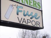 The Liquor and Cannabis Board said that Fuse Vapor was caught selling flavored E-juice when agents visited the store for a third time to investigate.