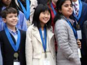 EAST VANCOUVER: Shahala Middle School student Ayu Kira was honored as one of the brightest students in the world at the international Johns Hopkins Center for Talented Youth awards ceremony in Baltimore, Md.