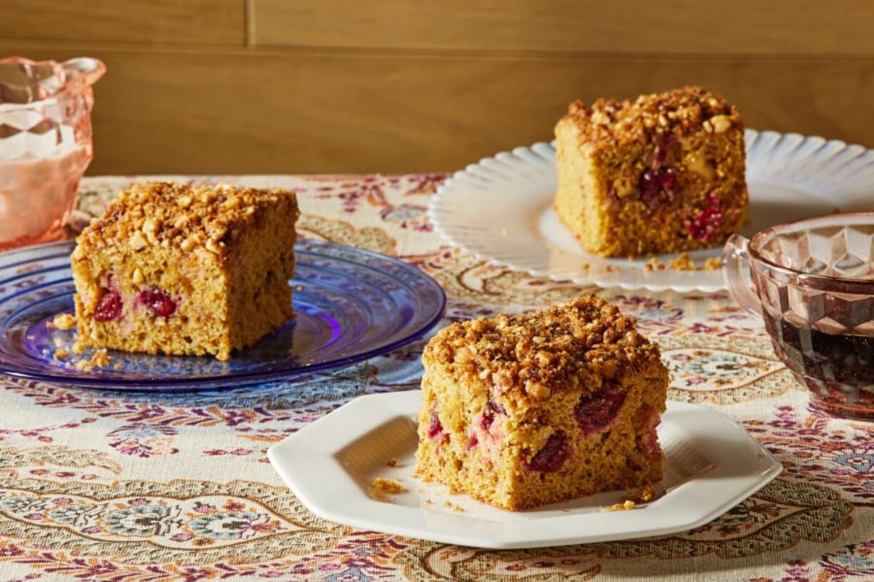 Cranberry-Orange Snacking Cake.