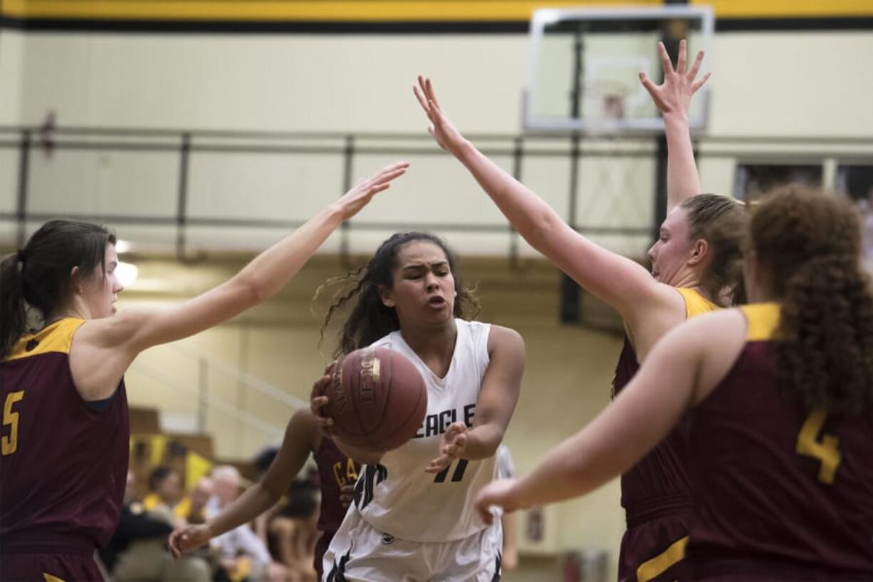 Jaydia Martin, one of three returning all-leaguers, has Hudson&#039;s Bay aiming for its first state trophy.