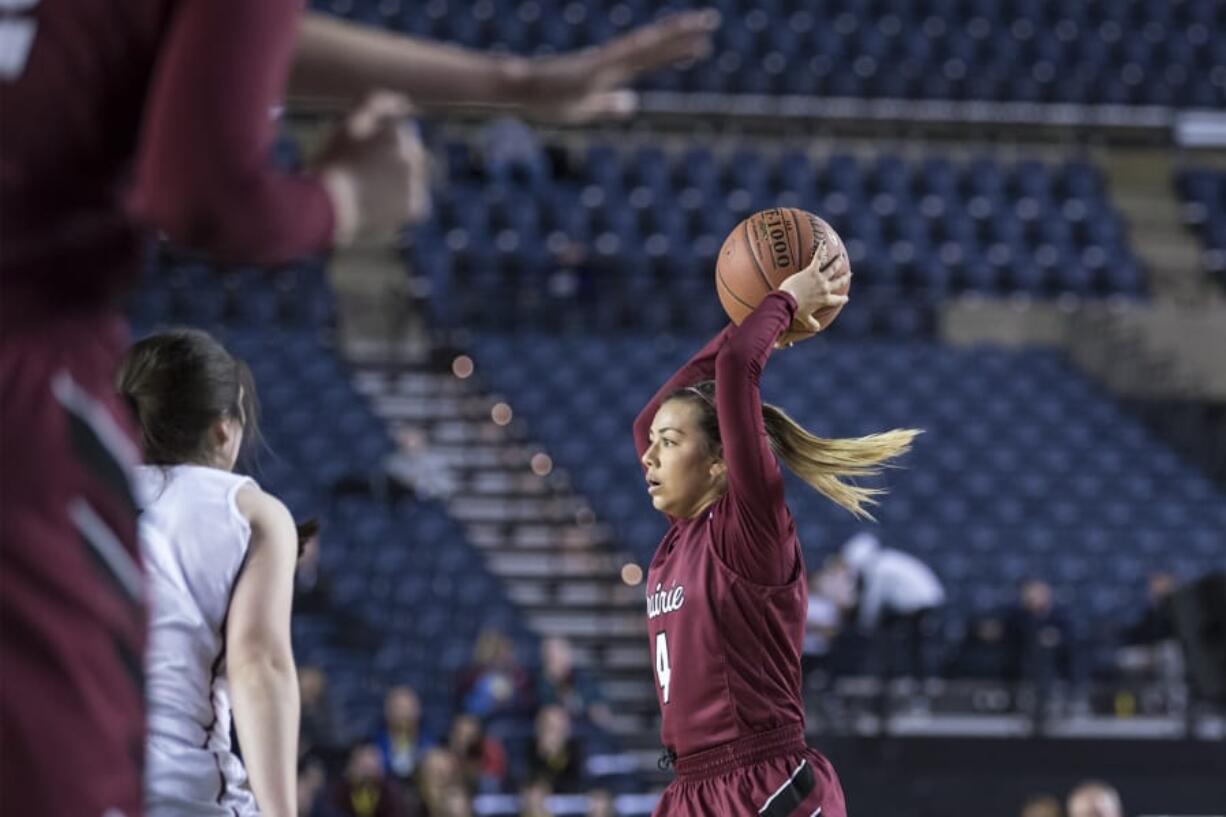 Prairie&#039;s Allison Corral is one of the few Falcons back from last season&#039;s state championship team.