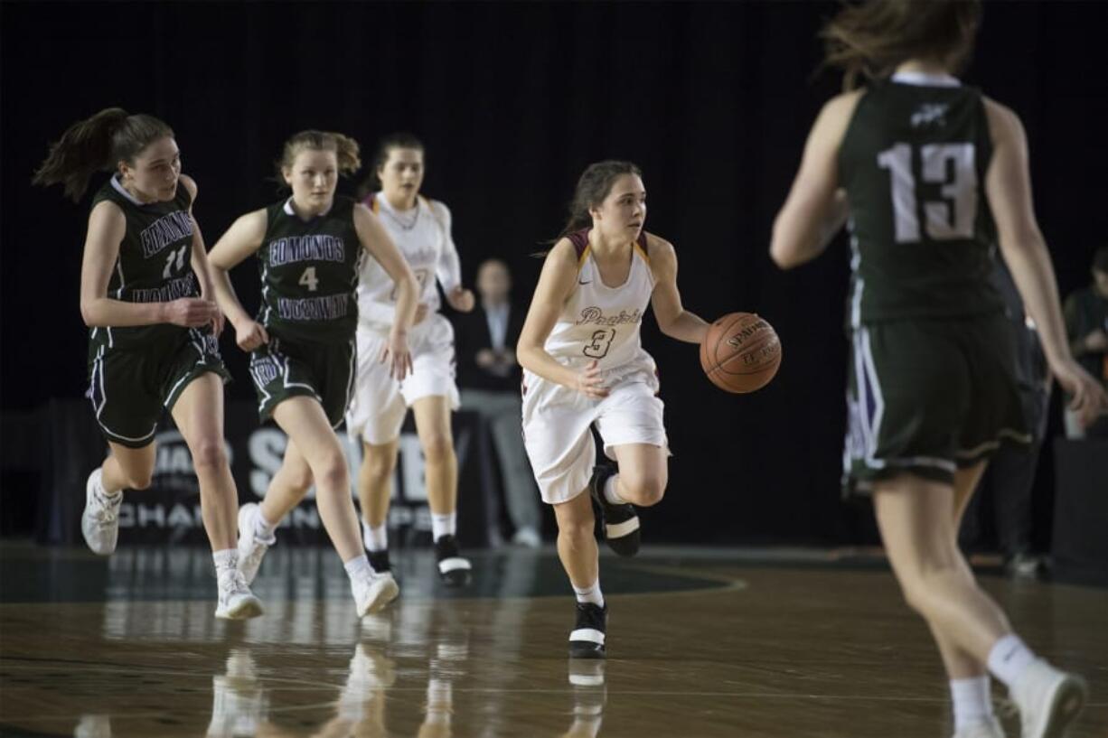 Senior guard Meri Dunford brings state championship experience as she moves into a starting role.