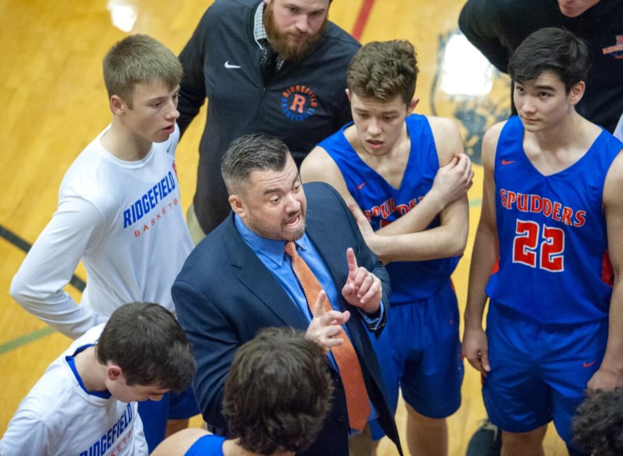 Ridgefield coach Jason Buffum has his most talented group in his four seasons at Ridgefield.