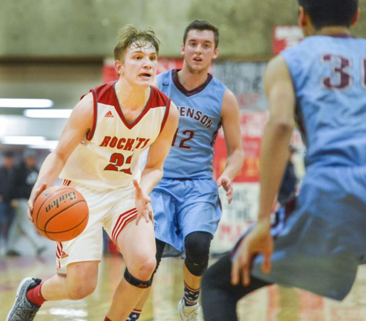 Castle Rock sophomore Landon Gardner (Longview Daily News)