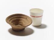 The British Museum plans to display a 3,500-year-old disposable cup alongside a modern-day paper one.