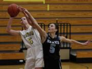 Gracie Brammer, right, will be one of four sophomores slated to start this season for Hockinson.